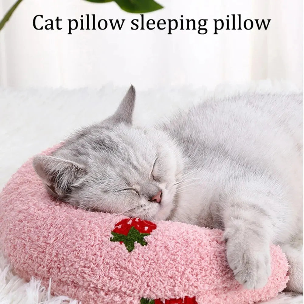 Ultra Soft Fluffy Cat Pillow