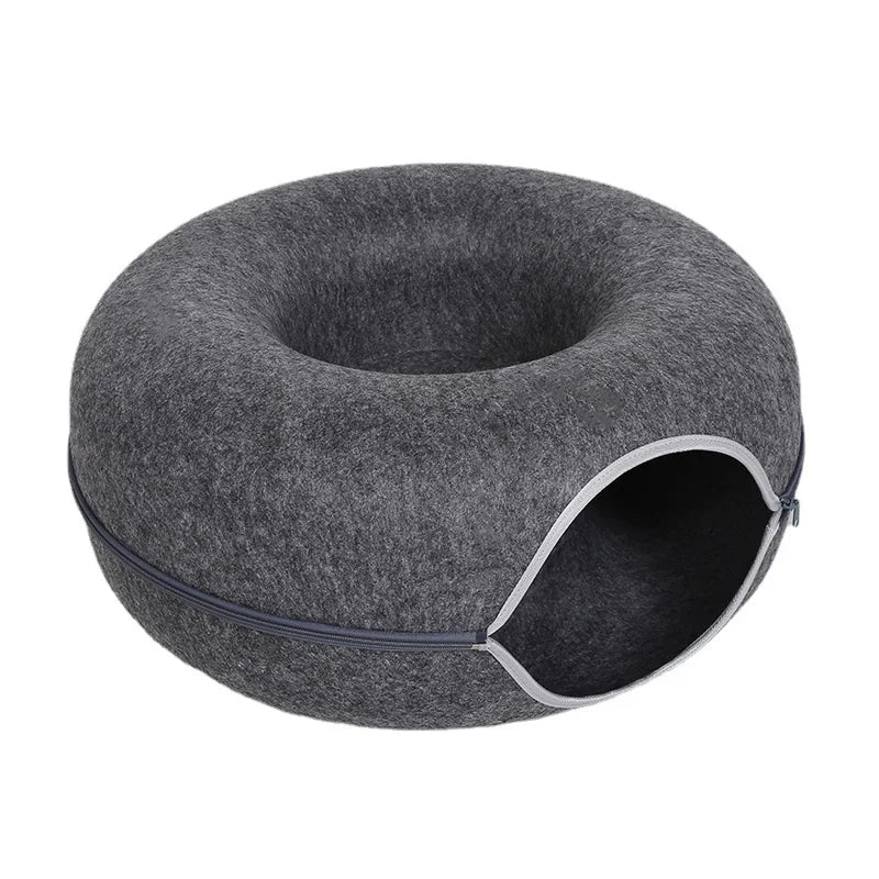 Donut Cat Bed & Tunnel