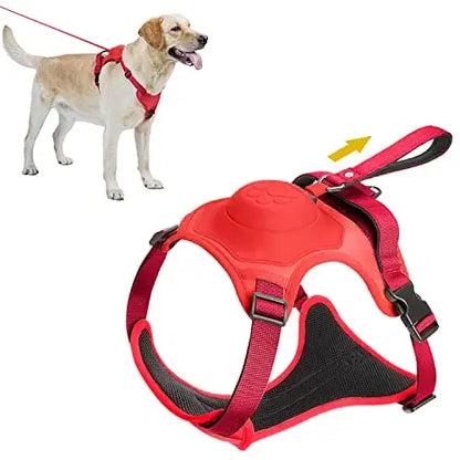 2-in-1 No-Pull Dog Harness