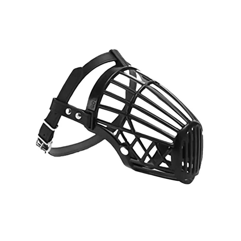 Soft Plastic & Leather Dog Muzzle