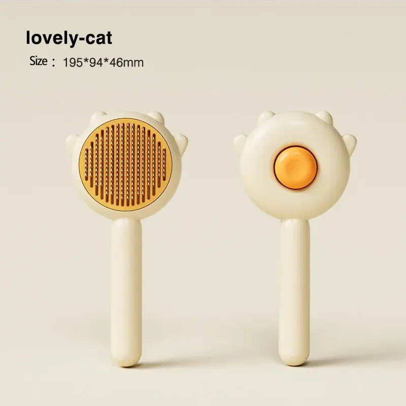 One-Key Hair Removal Pet Comb