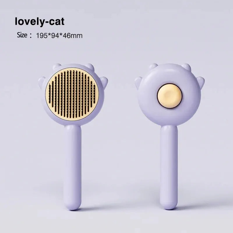 One-Key Hair Removal Pet Comb