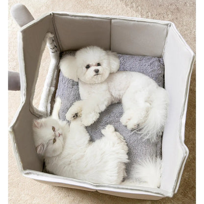Portable Cat Nest House with Ball Toy