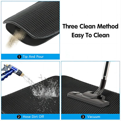 Waterproof Double-Layer Pet Litter Mat