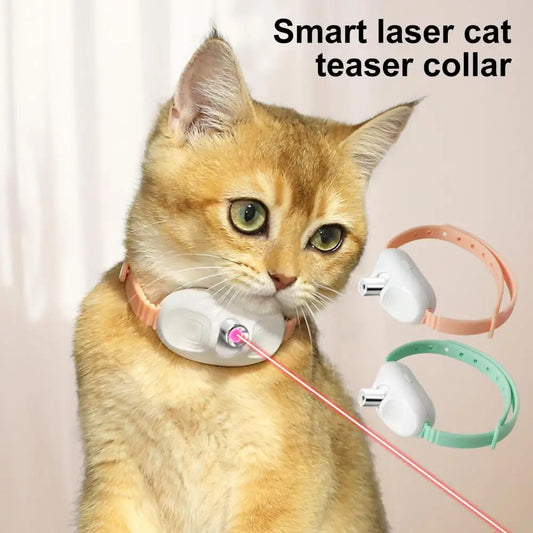 Wearable Automatic Cat Toy with Laser Light Point