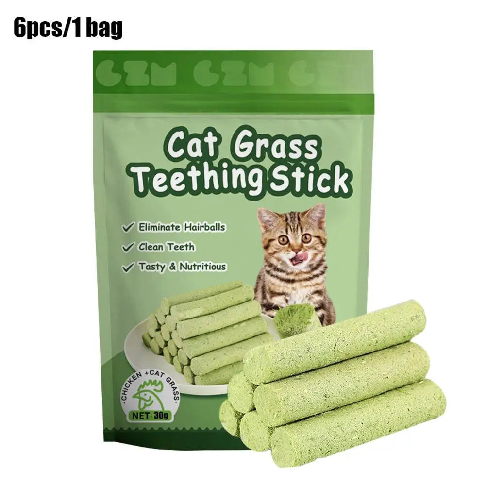 Cat Grass Teeth Grinding Sticks