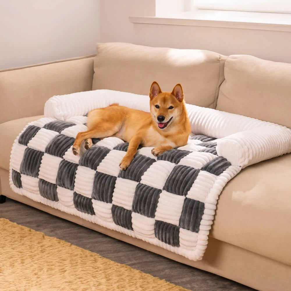 Plush Dog Bed Sofa Couch