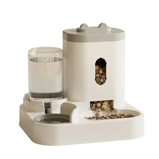 Automatic Pet Feeder & Water Fountain