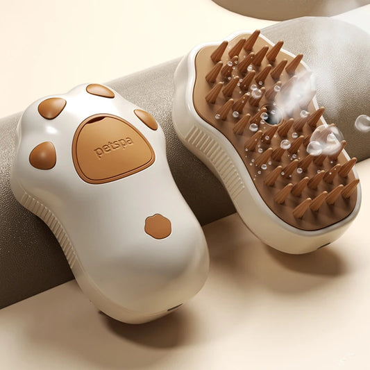 3-in-1 Steamy Pet Grooming Brush