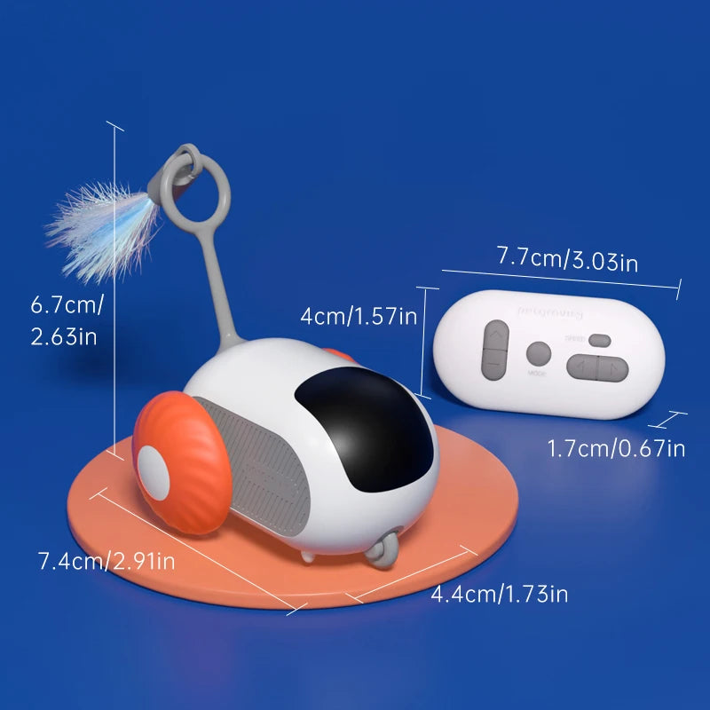 Intelligent Sports Car Remote Control Electric Cat Toy