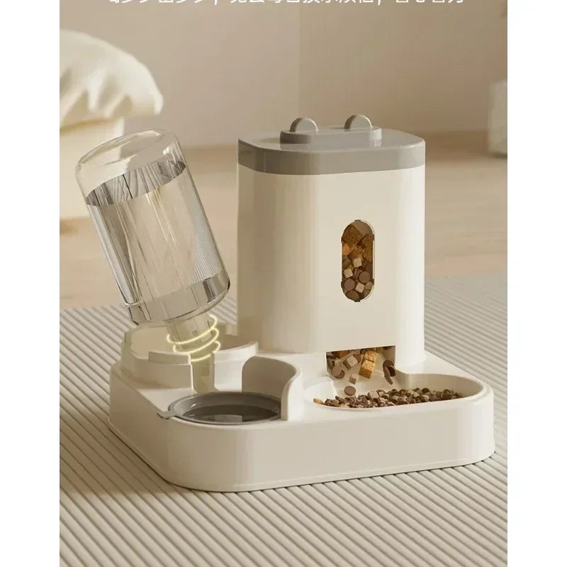 Automatic Pet Feeder & Water Fountain