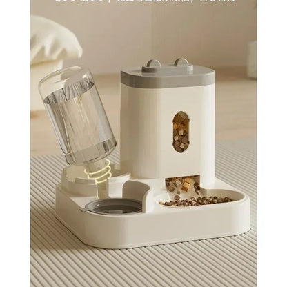 Automatic Pet Feeder & Water Fountain