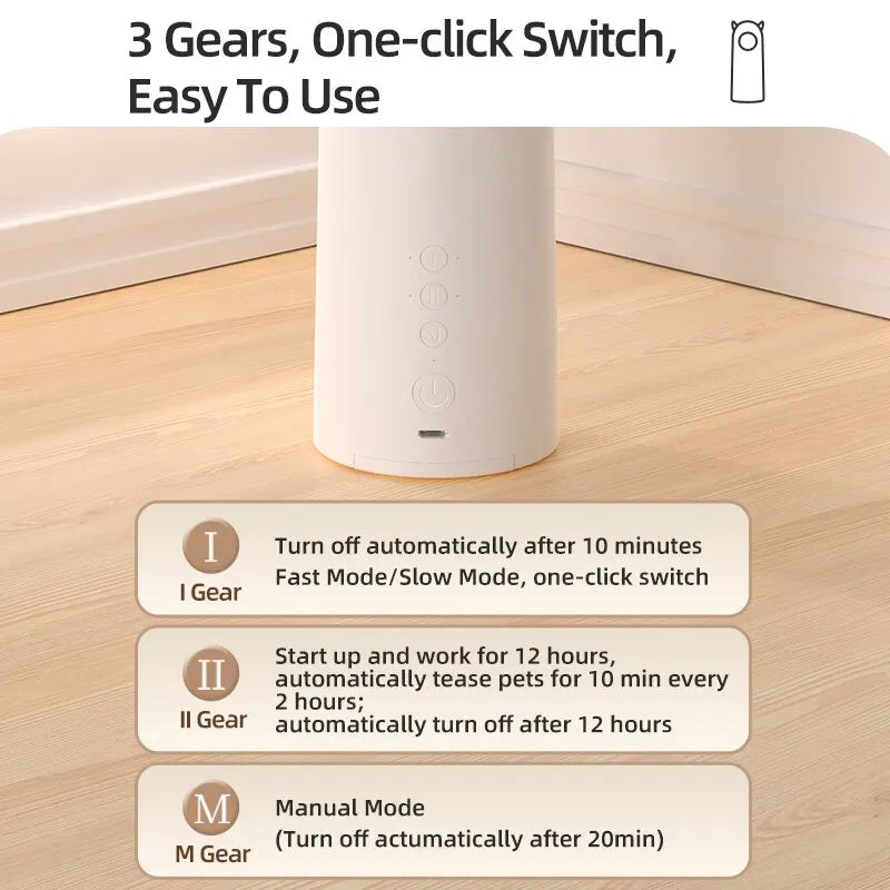 ROJECO Automatic Smart Cat Toy