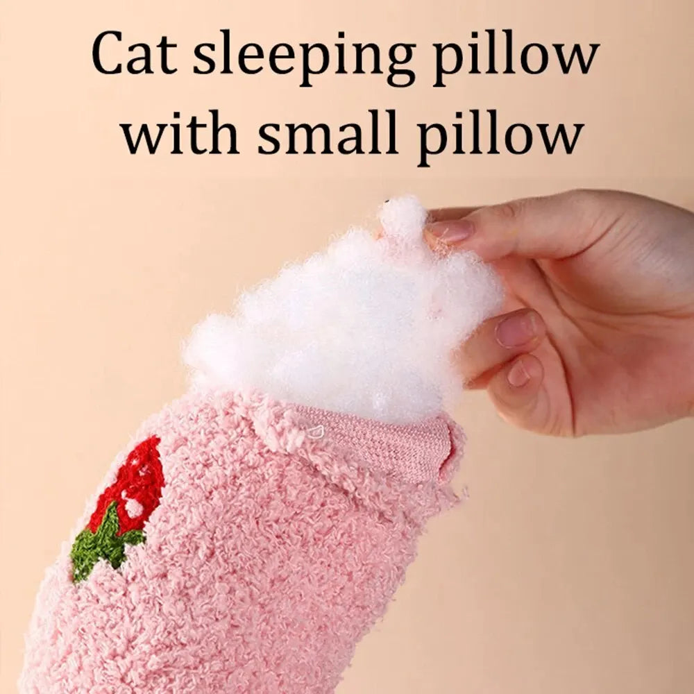 Ultra Soft Fluffy Cat Pillow