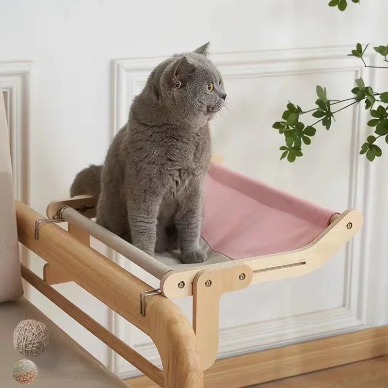 Wooden Cat Hammock