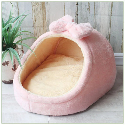 Pet Dog House Warm Bed