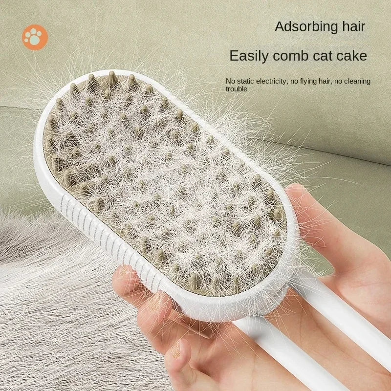 3-in-1 Electric Pet Grooming Brush