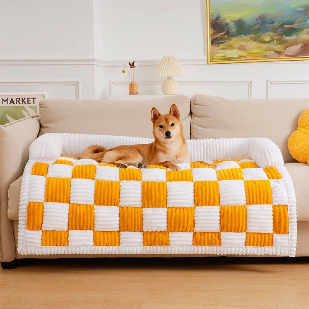 Plush Dog Bed Sofa Couch