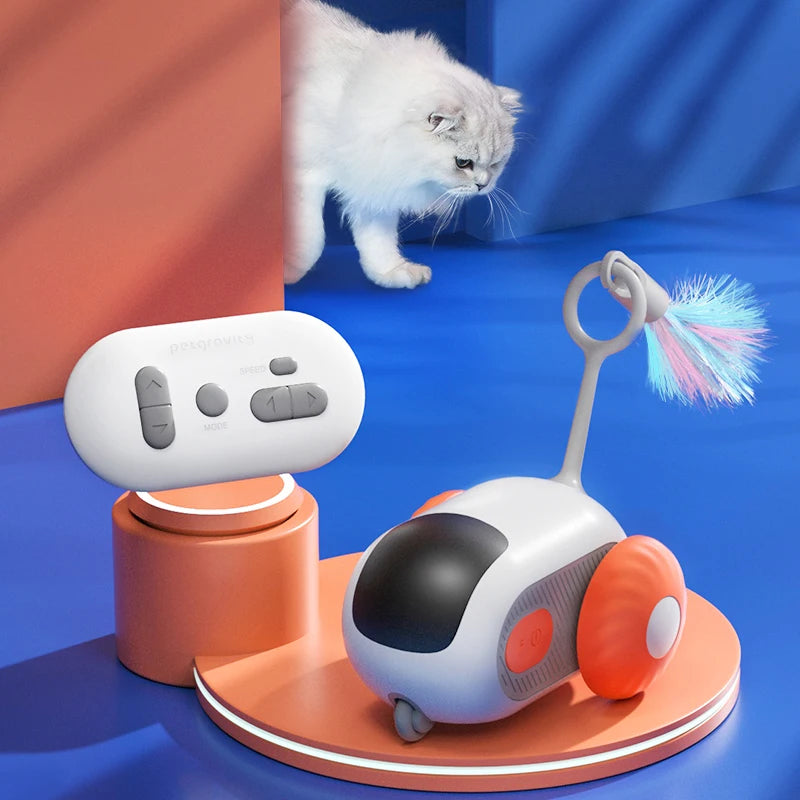 Intelligent Sports Car Remote Control Electric Cat Toy
