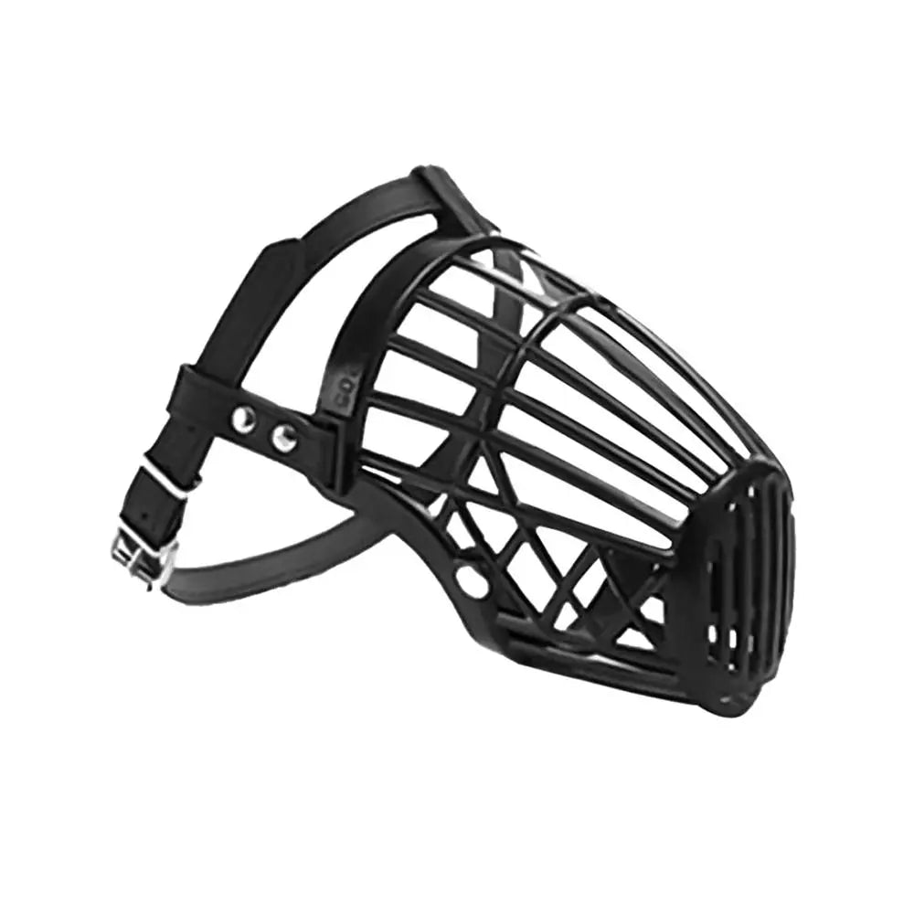 Soft Plastic & Leather Dog Muzzle