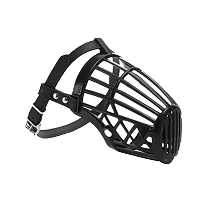 Soft Plastic & Leather Dog Muzzle