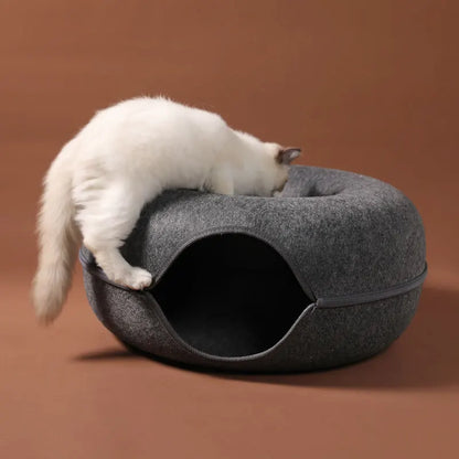 Donut Cat Bed & Tunnel