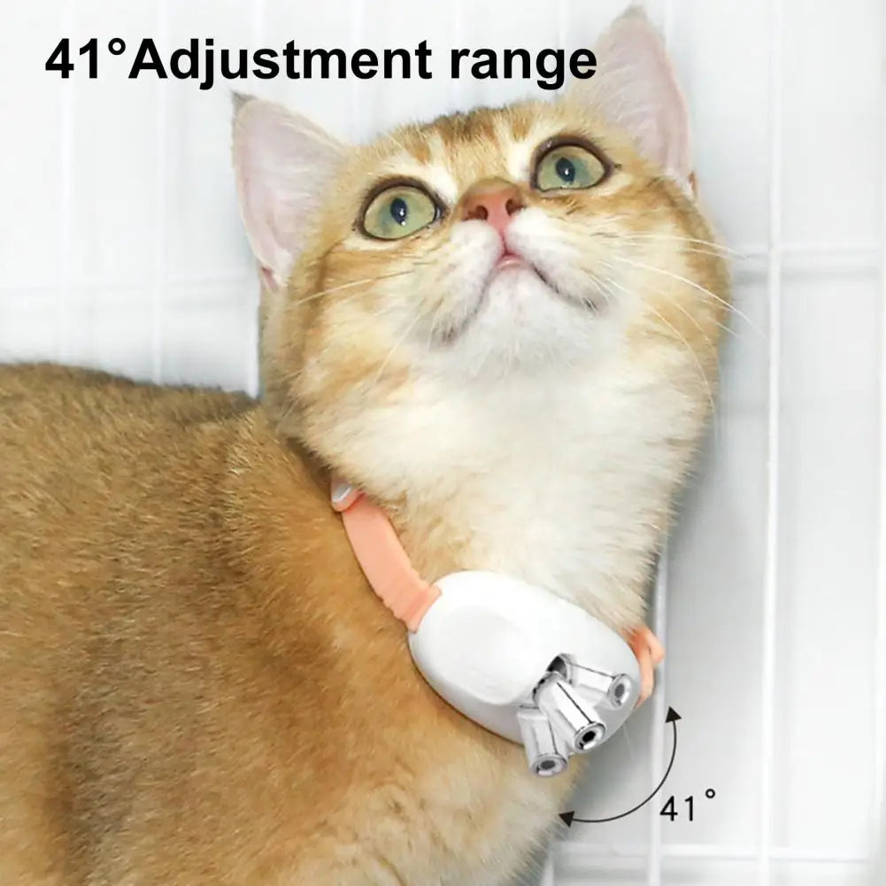 Wearable Automatic Cat Toy with Laser Light Point