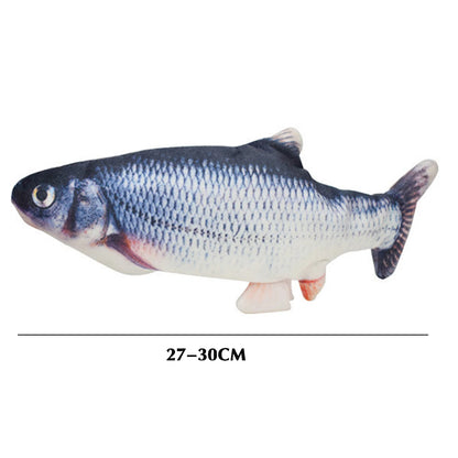 Electric Moving Fish Cat Toy