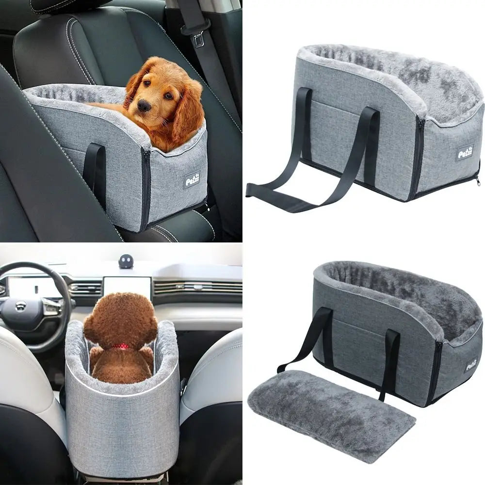 Detachable Dog Console Car Seat