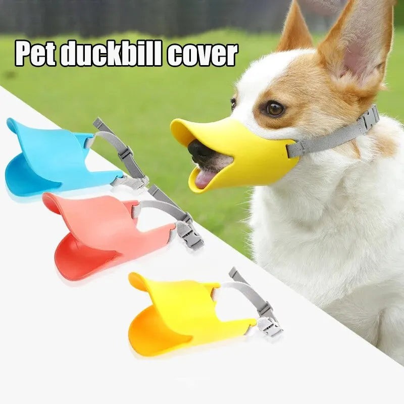 Adjustable Silicone Pet Muzzle
