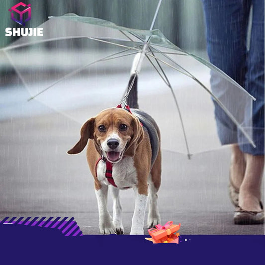Rainproof & Snowproof Pet Umbrella Leash