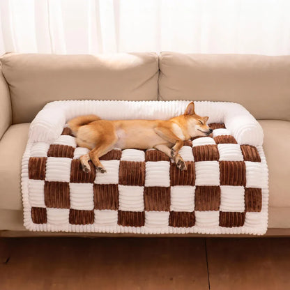 Plush Dog Bed Sofa Couch