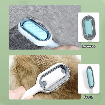 Grooming Brush with Water Tank