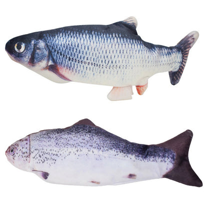 Electric Moving Fish Cat Toy