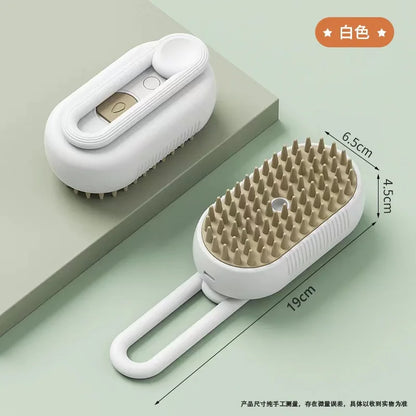 3-in-1 Cat & Dog Steamy Brush