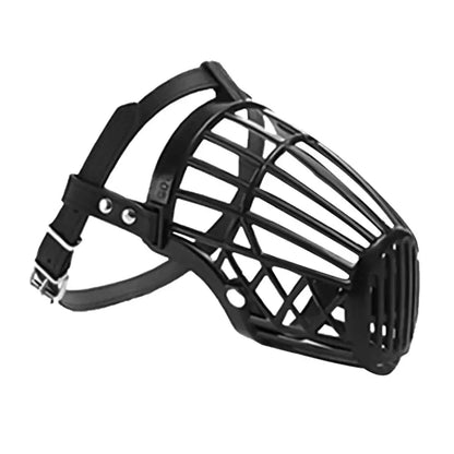 Soft Plastic & Leather Dog Muzzle