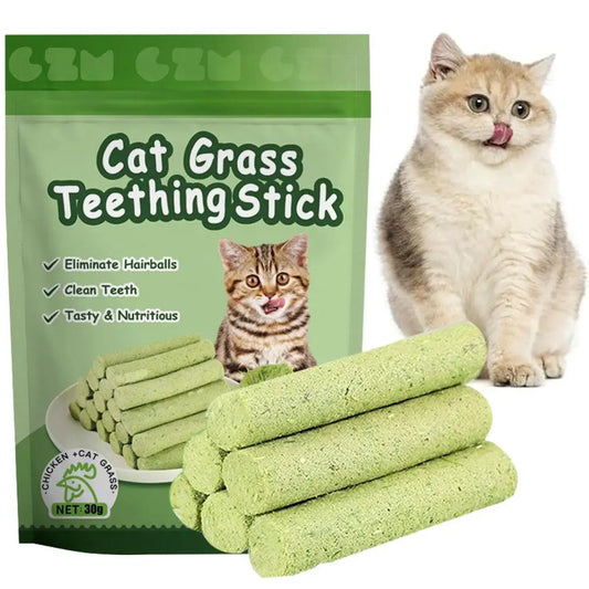 Cat Grass Teeth Grinding Sticks