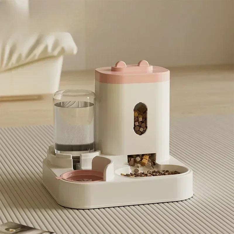 Automatic Pet Feeder & Water Fountain