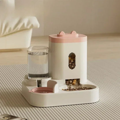 Automatic Pet Feeder & Water Fountain