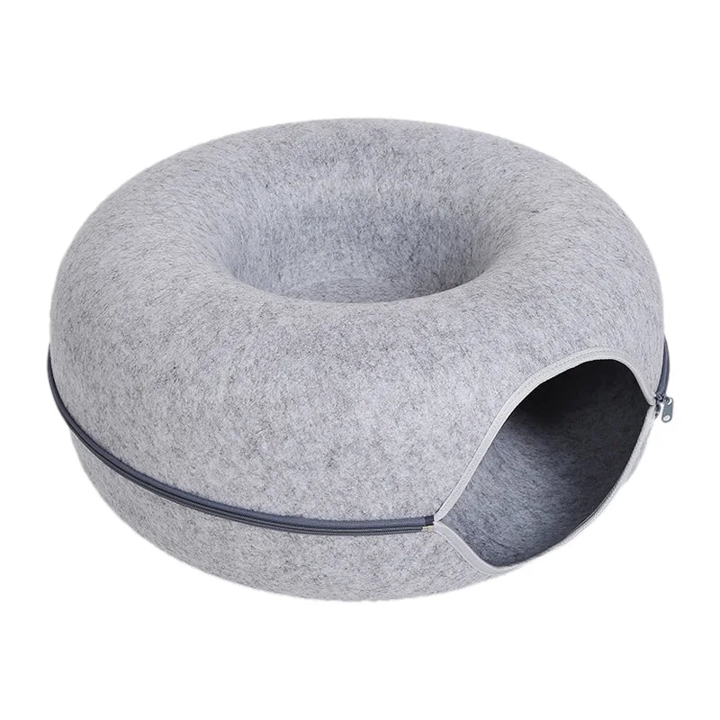 Donut Cat Bed & Tunnel