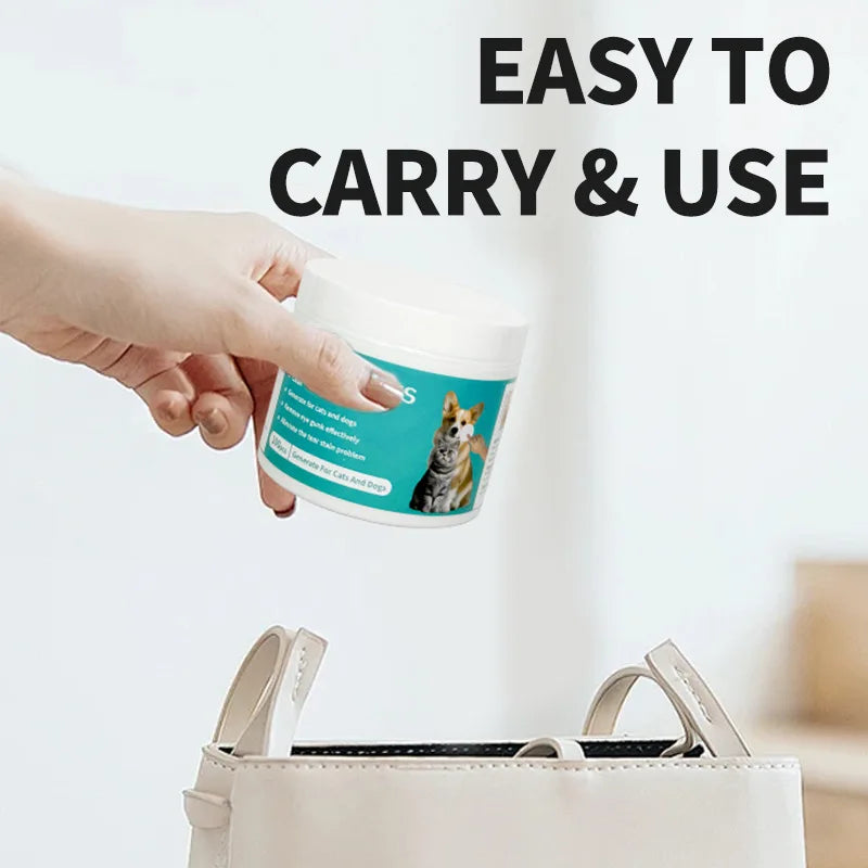 Pet Eye Wipes for Tear Stain Removal