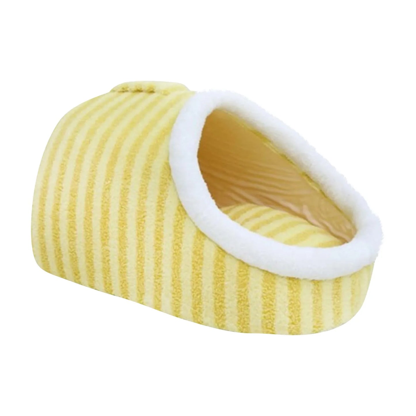 2-in-1 Round Cat Cushion & Semi-Enclosed Pet Sleep Bag