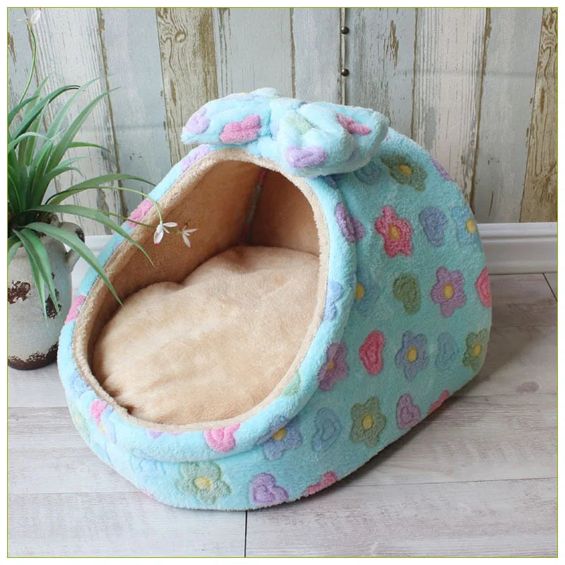 Pet Dog House Warm Bed