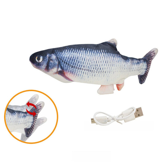 Electric Moving Fish Cat Toy