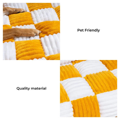 Plush Dog Bed Sofa Couch