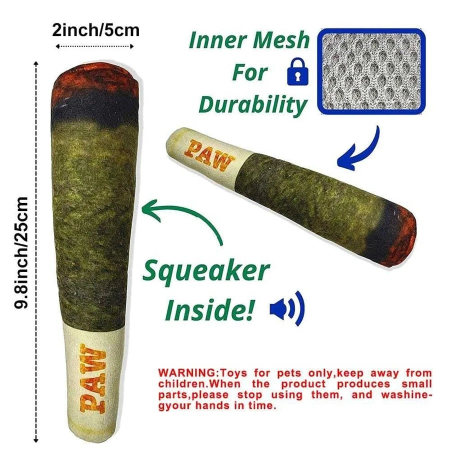 Indestructible Squeaky Dog Toy