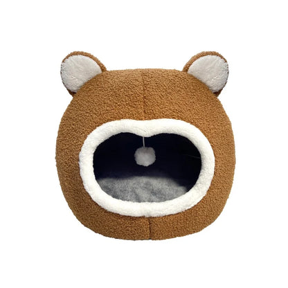 Brown Cat Bed