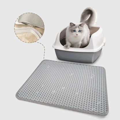 Waterproof Double-Layer Pet Litter Mat