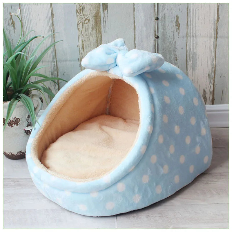 Pet Dog House Warm Bed