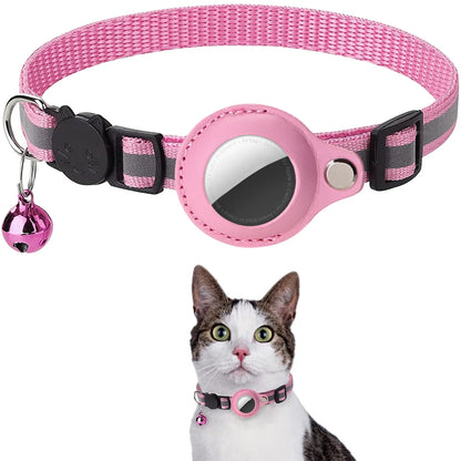 Pet GPS Collar with Airtag Holder